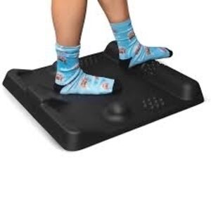 Anti-Fatigue Foot Rest Mat in Black